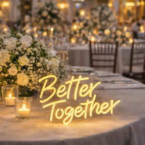 Better Together Neon Sign Hire
