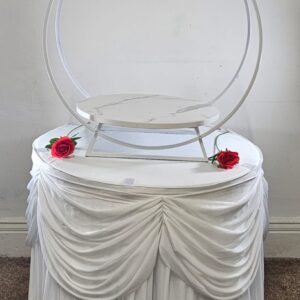 Round Table with Swags & Drapes